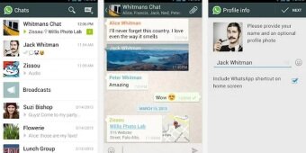 whatsapp ios android